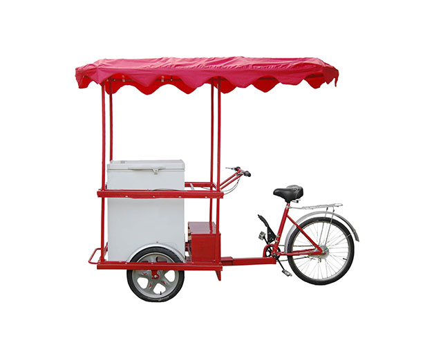 bicycle ice cream cart